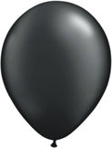 Ballonnen Folatex metallic 12In/30cm met Zwart /100st