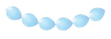 BallonnenFltx Knoopballonnen Licht blauw 3m