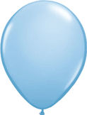 Ballonnen metallic Folatex 12In/30cm Licht babyblauw /100st