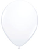 Ballonnen metallic Folatex 12In/30cm ivoor Wit /100st