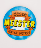 Button XL Meester