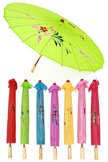 Chinese paraplu met opdruk