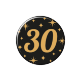 Classy Party Badge - 30