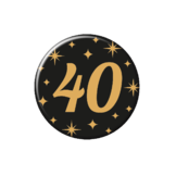 Classy Party Badge - 40