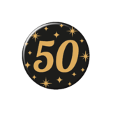 Classy Party Badge - 50