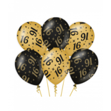 Classy party ballonnen - 16 - 6 stuks