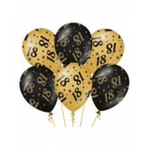 Classy party ballonnen - 18 - 6 stuks