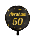 Classy party folie ballon - Abraham