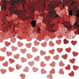 confetti 15gr.hart rood