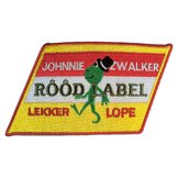 Embleem Oeteldonk Rood label, Johnnie Zwalker