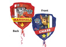 Folieballon Paw patrol Chase & Marshal
