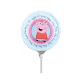 Folieballon - Peppa pig 9 inch