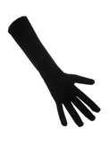 Handschoenen stretch zwart luxe nylon (Piet)