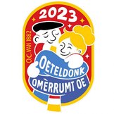 Jaarembleem Oeteldonkse club 2023 Oeteldonk omèrrumt oe Groot of Klein