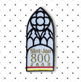Jubileum embleem - Sint-Jan 800 jaar