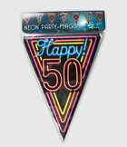 Neon Party flag - 50