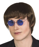 Partybril John blauw