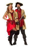 Piraat jurk rood zwart bruin dames morgan