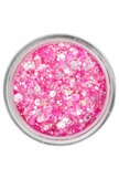 PXP Pressed Chunky Glitter Cream Neon Pink Candy - 10 ml