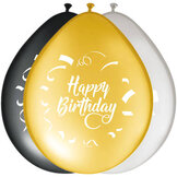 Stijlvol Feest Ballonnen Happy Birthday