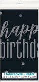 Tafelkleed Glitz ''Happy Birthday''
