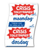 Toiletpapier rol - Crisis
