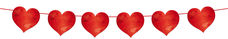 Hartvorm Love Vlaggenlijn
