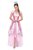 Prinses jurk roze, middeleeuws, renaissance kostuum