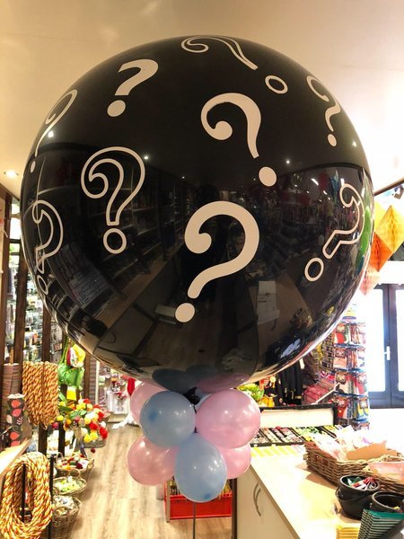 90 cm geboorte ballon, reveal