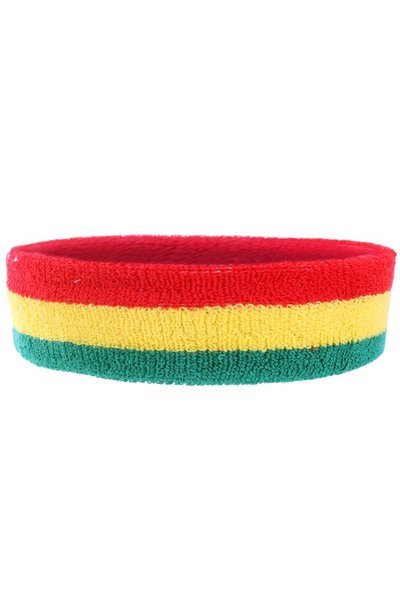 hoofdband, voor de carnaval.​ rood/geel/groen.